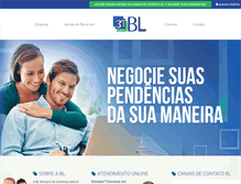 Tablet Screenshot of blcobranca.com.br